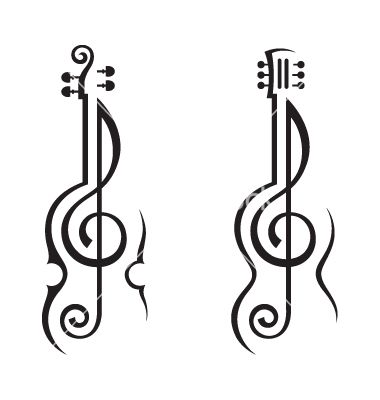 Treble Clef Tattoo | Tattoos, Music ...