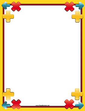 Kids & School Page Borders