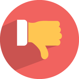 Dislike Icon | Flat Finance Iconset | GraphicLoads