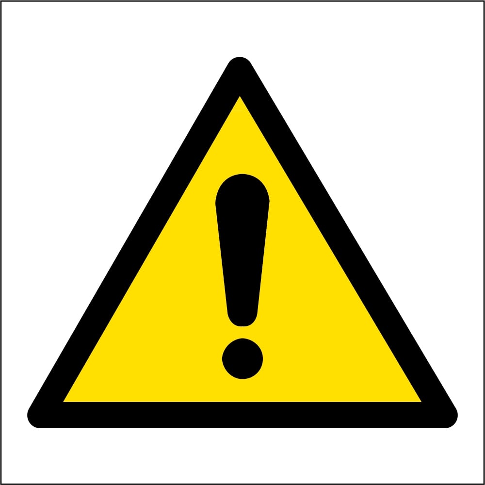 Hazard Warning Safety Signs - from Key Signs UK