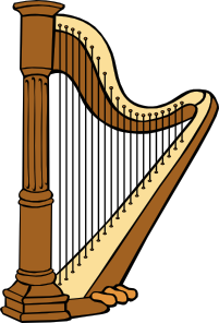 Harp clipart