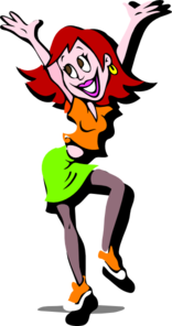 Clipart jump for joy