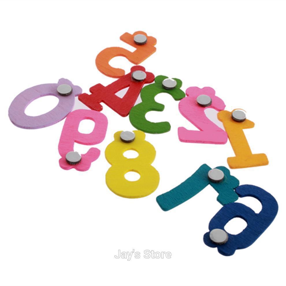 Set Of 10 Number,Wooden Fridge Magnets,Educational Toys,Children'S ...