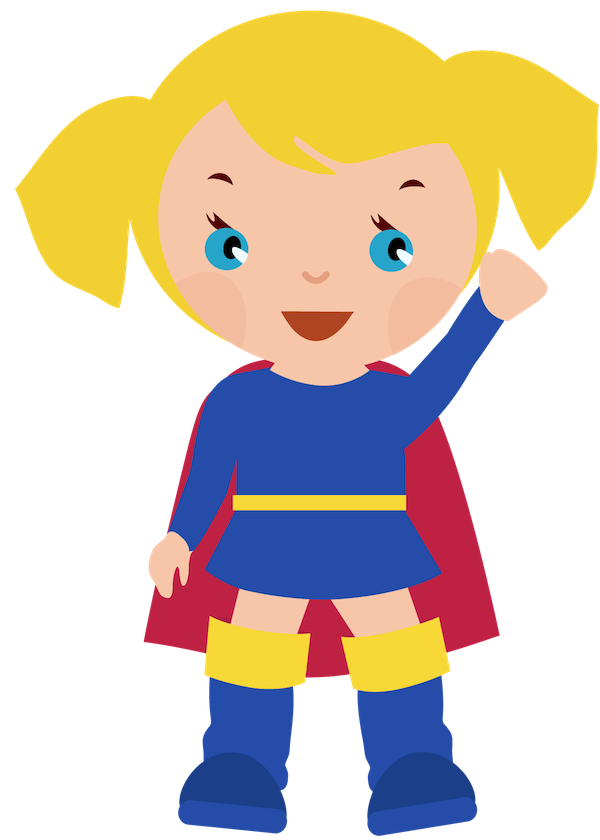 Superhero Clip Art - Tumundografico