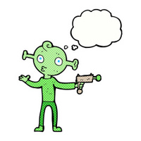 Cartoon Ray Gun stock photos - FreeImages.com