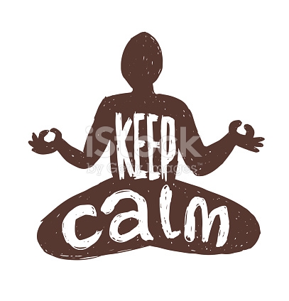 Motivational Card Keep Calm stock vector art 512113954 | iStock