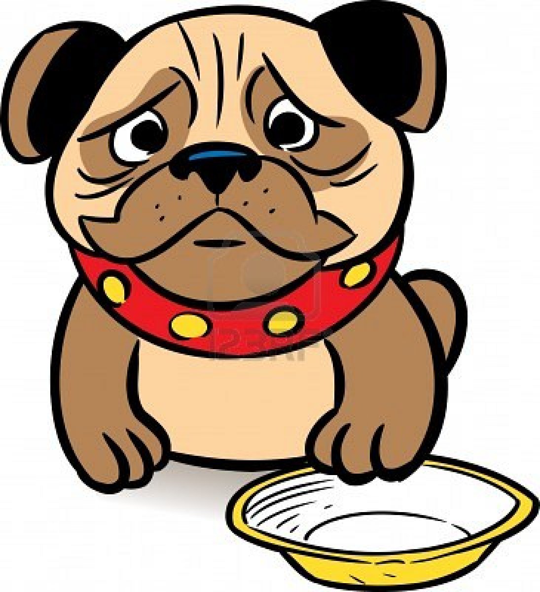 Sad puppy face clip art