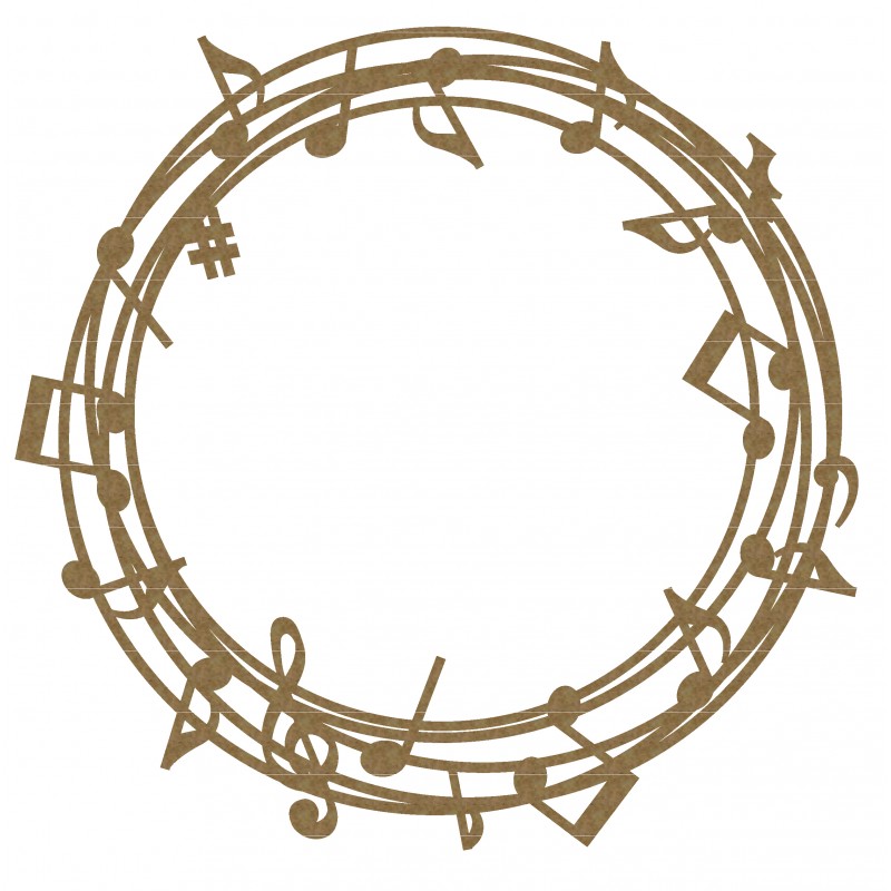 Music : Music Note Frame 2