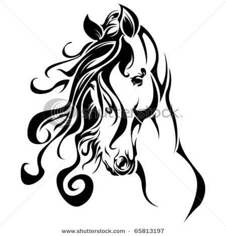 Tribal Horse Tattoo | Horse Tattoos ...