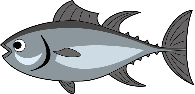 Tuna fish clipart