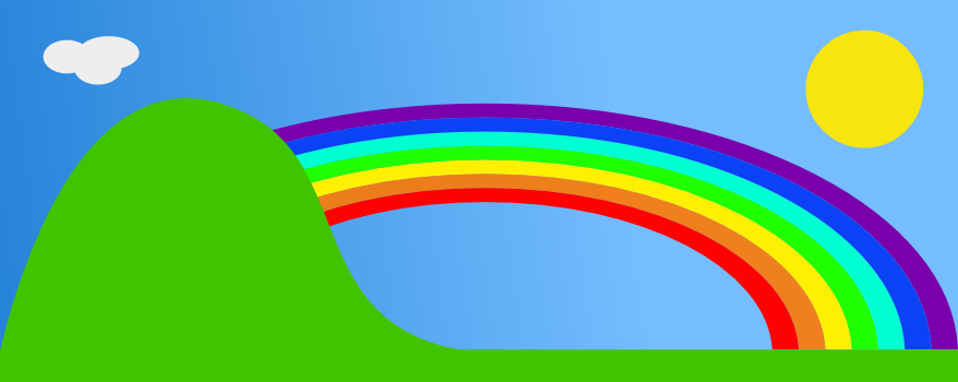 Rainbow clip art