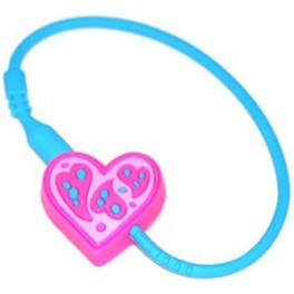 Pink Heart Charm Connector - AttachaPack