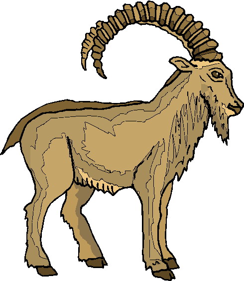 Clip Art - Clip art goats 385747