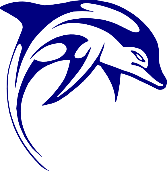 Dolphin Ru clip art - vector clip art online, royalty free ...