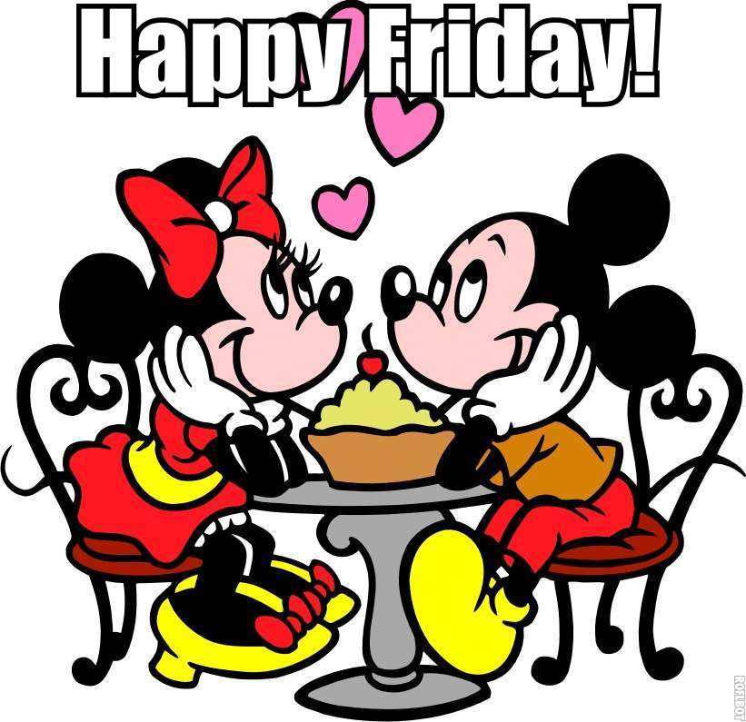Disney happy friday clipart