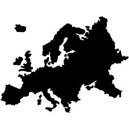 FREE SVG PDF PNG JPG EPS Europe Silhouette lots of map shapes here ...