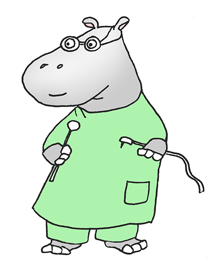 Cartoon Hippo