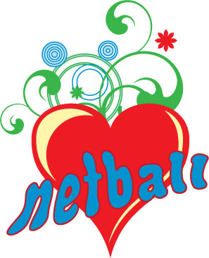 Netball clipart images