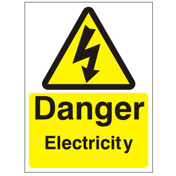 WAE.25 - danger electricity [WAE-25] - Â£0.00 : Customised Signs ...