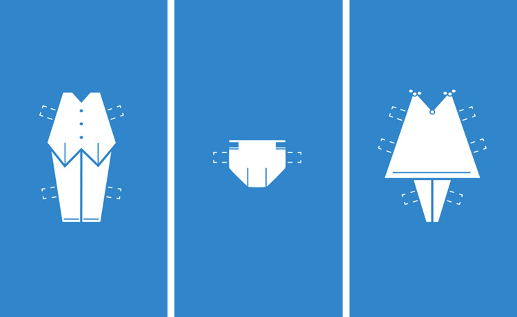 Men And Women Bathroom Signs - ClipArt Best