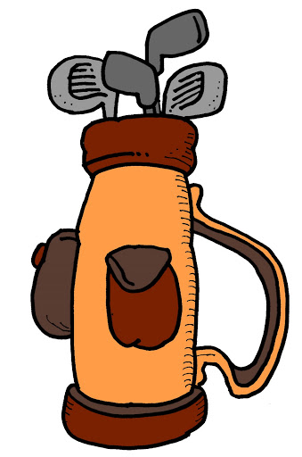 Golf Bag Clipart - Tumundografico