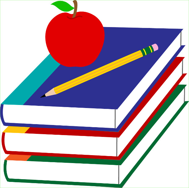 Cute books clipart