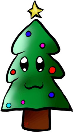Cartoon Christmas Tree