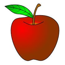Teacher Apple Clipart - Free Clipart Images