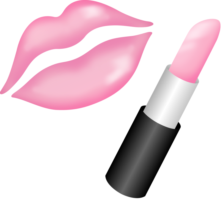 Pink lipstick clipart