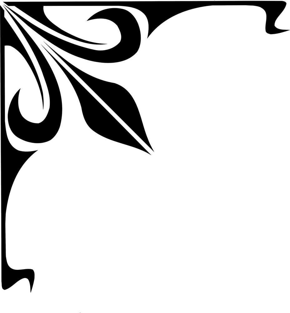 GRAPHIC SCROLL PINSTRIPING DECAL CORNER SCROLL | eBay