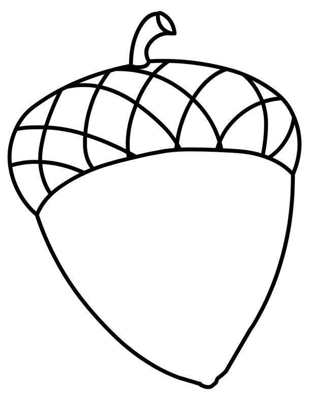 Clip Art Acorn
