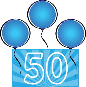 50th Birthday Clip Art