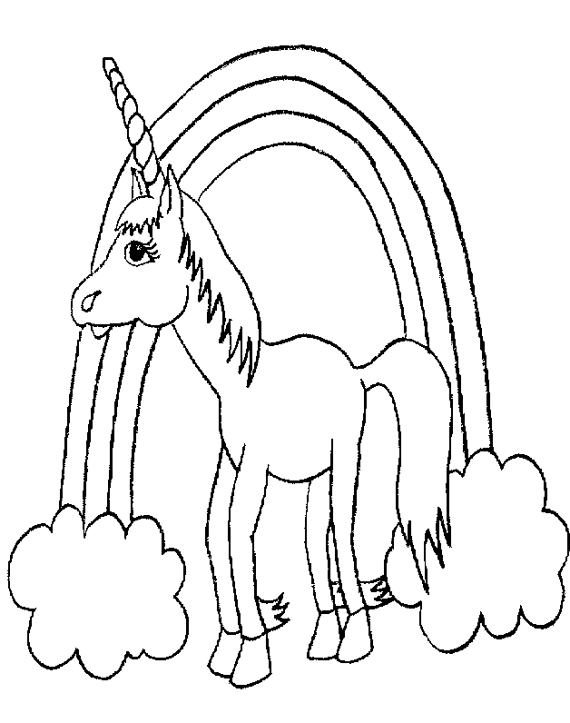 Unicorn | Coloring