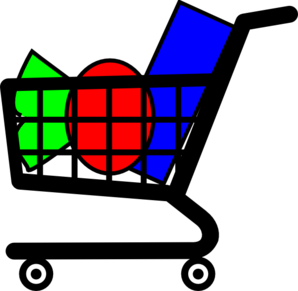 Shopping Cart Clip Art - vector clip art online ...