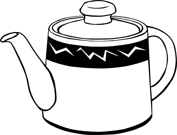 Tea Pot clip art Free Vector