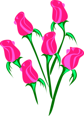 Free Rose Clipart - Public Domain Flower clip art, images and graphics