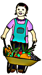Free Garden Clipart Wheelbarrow,Lucy's Free Garden Clipart and ...