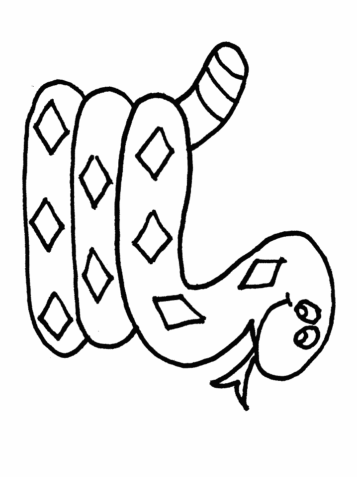 Snake Outline - ClipArt Best