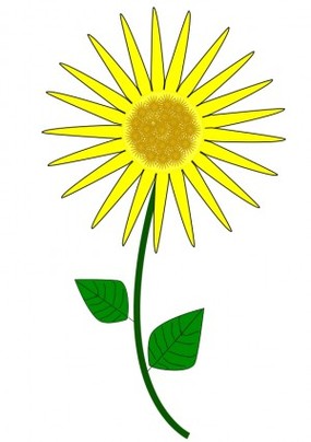 Gambar Bunga Matahari Clipart Clipart - Free to use Clip Art Resource