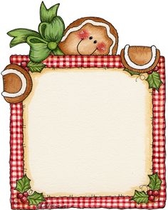 Gingerbread House Border Clipart