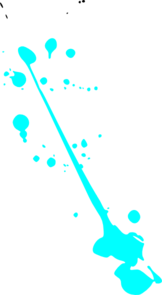 Blue Paint Splatter Clip Art - vector clip art online ...