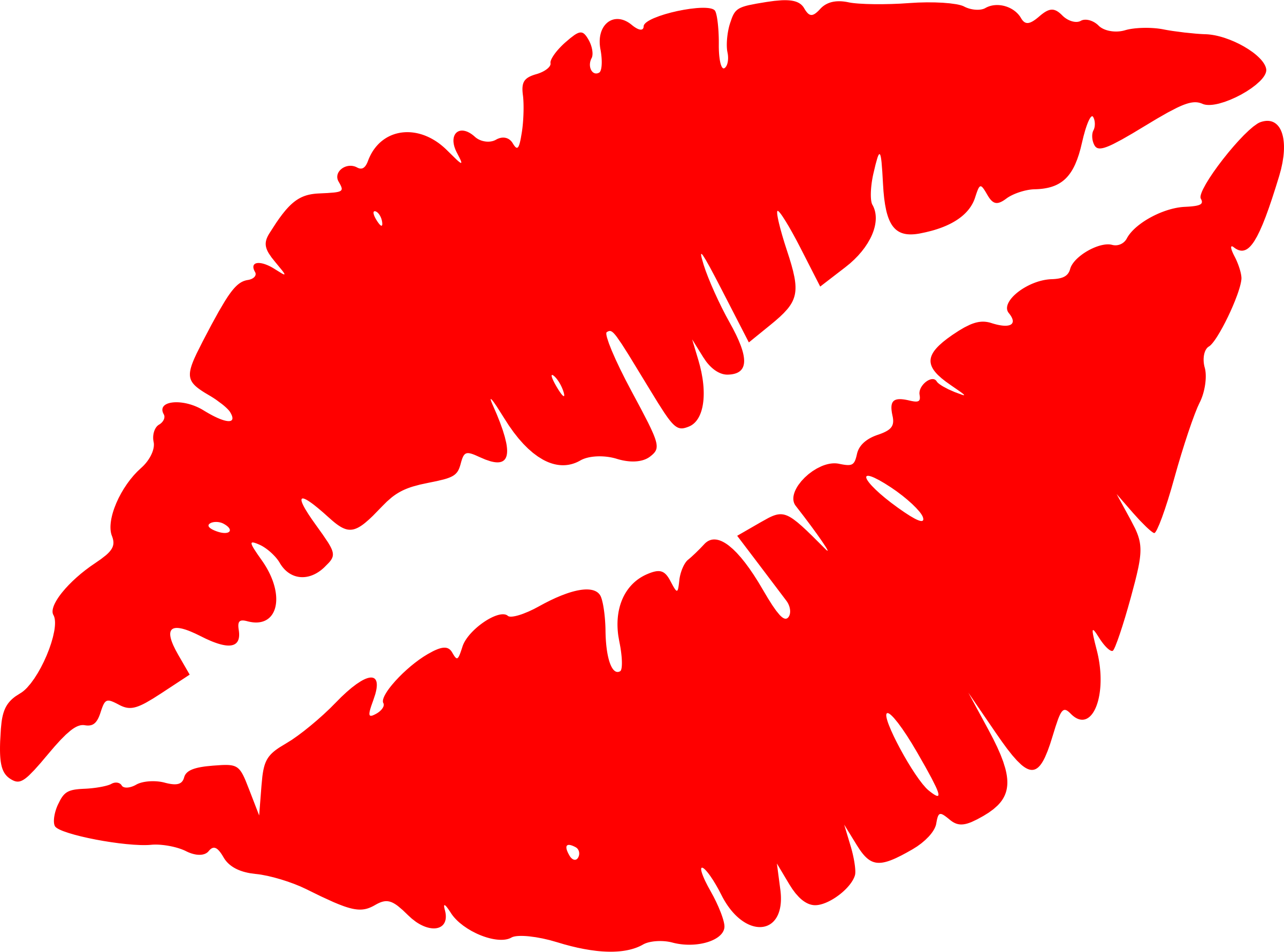 Big Red Lips