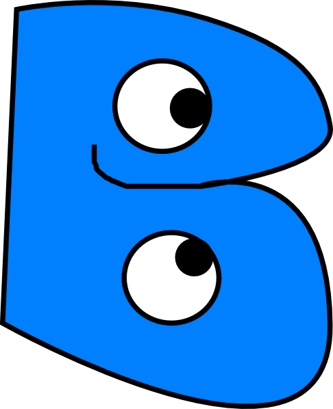 Letter B Clip Art - vector clip art online, royalty ...