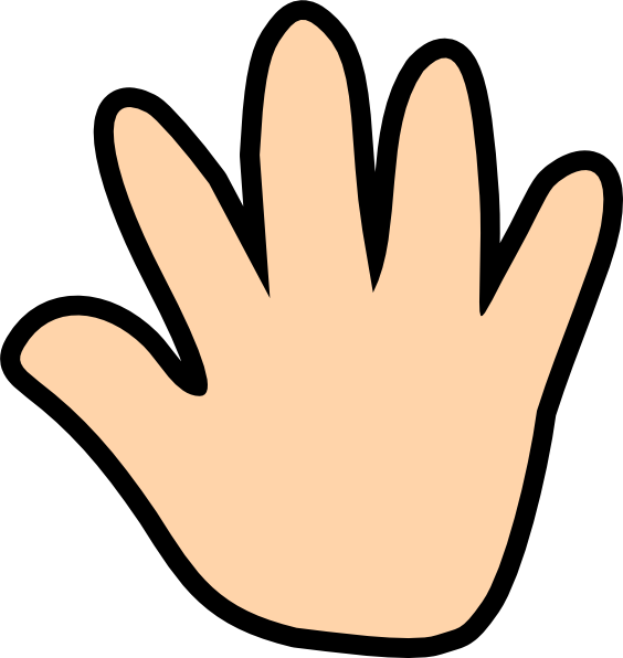 Best Photos of Hand Print Clip Art - Cartoon Hand Print Clip Art ...