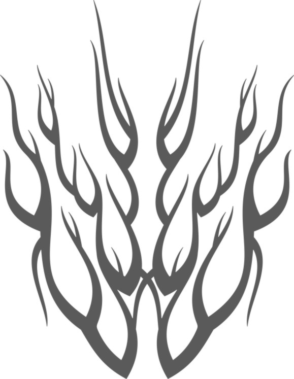 Flames 41 [D1F141] - $4.00 : Custom Vinyl Stickers Decals, for Cars