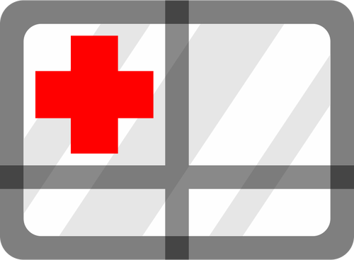 Ambulanta fereastra vector miniaturi | Vectori din domeniul public