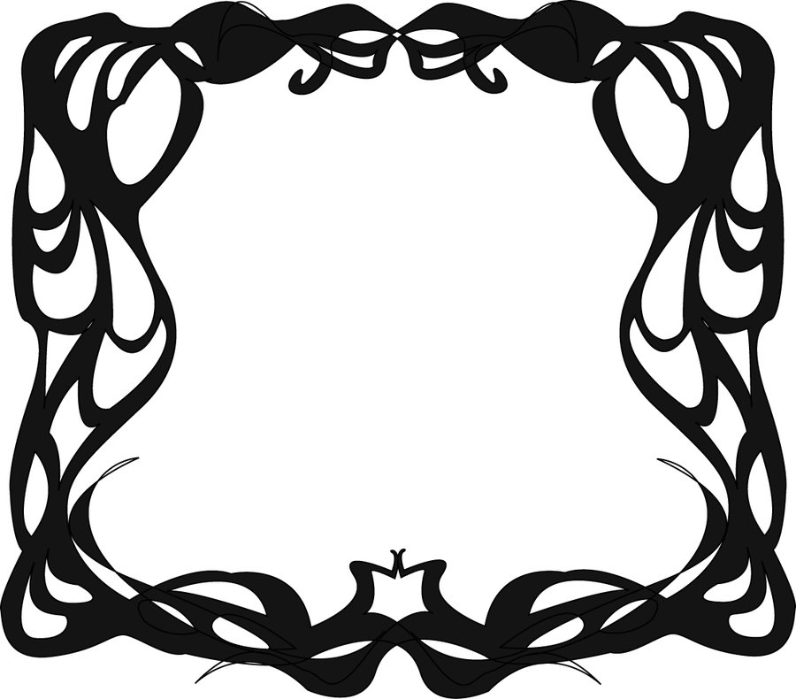 Art Nouveau Border