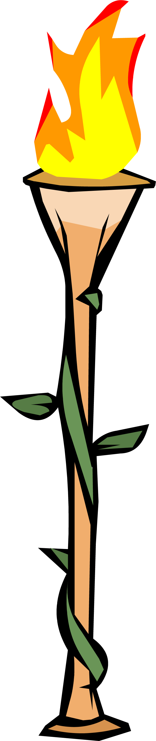 Tiki Torch Clipart