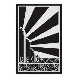 Deco Art, Posters & Framed Artwork | Zazzle.com.au