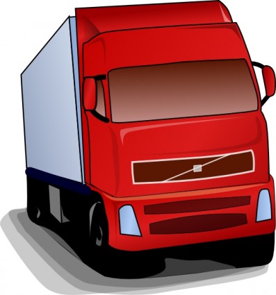 Truck 18 Wheeler clip art - Free Clipart Images